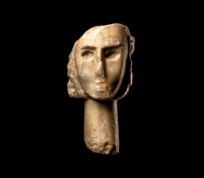 Funerary Head with Recessed Eyes | MasterArt